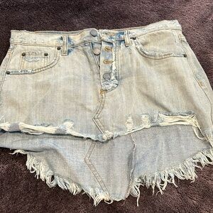 Mini Jean skirt sz 26